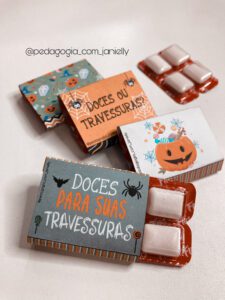 CAPINHAS PARA CHICLETES – HALLOWEEN