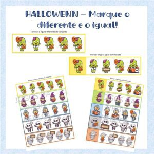 Halloween: Igual e Diferente