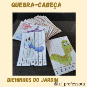 Quebra-cabeça com números
