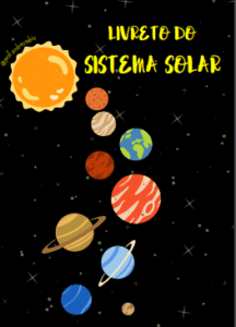 Atividade lúdica livreto do sistema solar