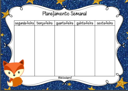 Planejamento semanal Pequeno Princípe - Image 3