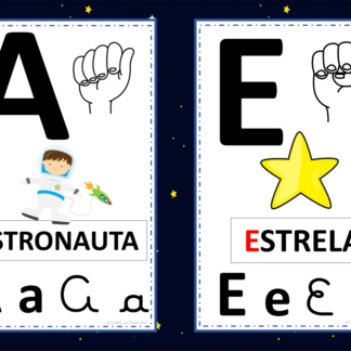Alfabeto Astronauta