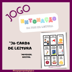 Jogo de Entonação da Voz na Leitura