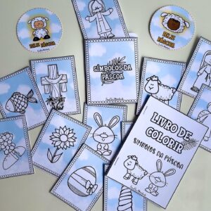 JOGO E LIVRO DE COLORIR – PÁSCOA CRISTÃ