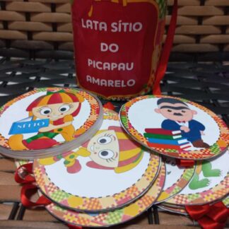 Lata dos Personagens do Sítio