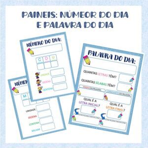 Painel Palavra do Dia e Número do Dia