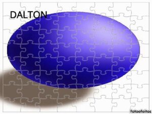 QUEBRA CABEÇA MODELO ATÔMICO DE DALTON