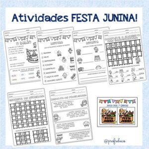 Atividades Festa Junina!