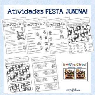 Atividades Festa Junina!