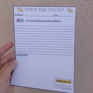 Senti tua falta