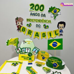 Kit independência do Brasil 🇧🇷