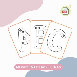 Cards Alfabeto Pontilhado
