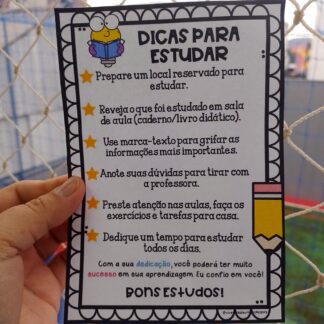 Dicas para Estudar