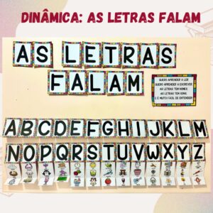 DINÂMICA: AS LETRAS FALAM