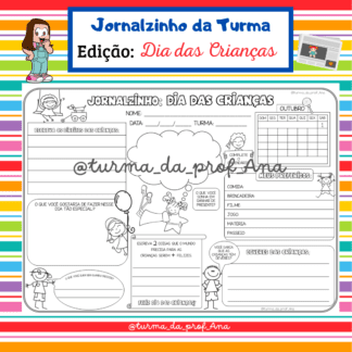 Jornalzinho Dia das crianças e Atividades