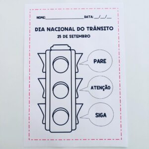 Atividade Gratuita do Dia Nacional do Trânsito 🚦🚘