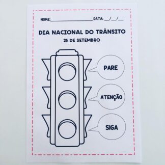 Atividade Gratuita do Dia Nacional do Trânsito 🚦🚘