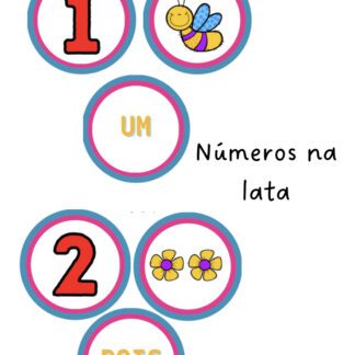 NÚMEROS NA LATA