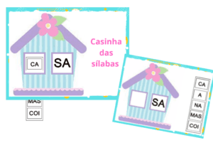 CASINHAS DAS SÍLABAS