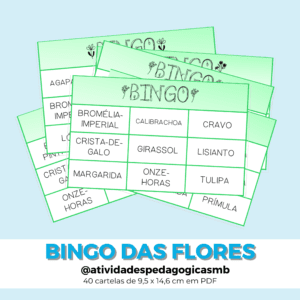 BINGO das flores (PDF)