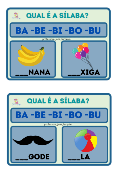QUAL É A SÍLABA?