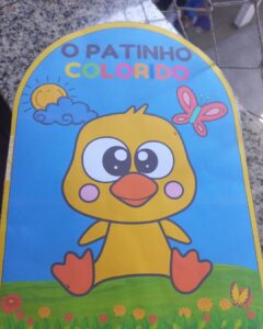 Kit O Patinho colorido