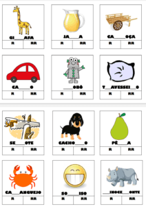 Jogo qual é a letra? (R/RR)