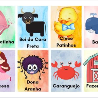 Flashcards musicas infantis