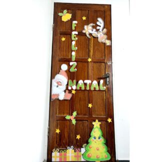 Painel de Natal para porta