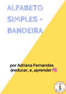 Alfabeto Simples – Bandeira