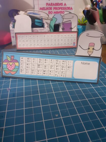 Crachá de mesa Florks