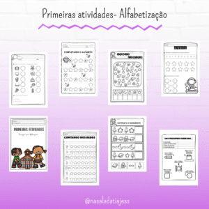 Primeiras atividades – Alfabetização