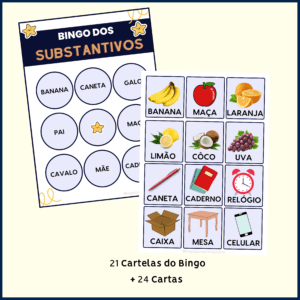 Bingo dos Substantivos