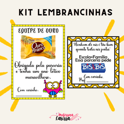 Kit lembrancinhas 🦉🍬🍫
