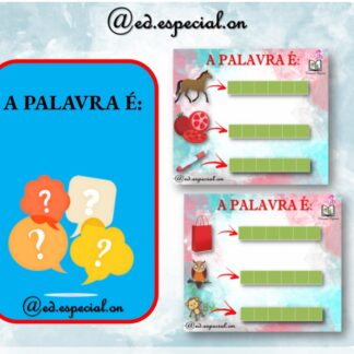 A palavra é...