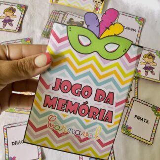 Mini jogo da memória - carnaval 🎉