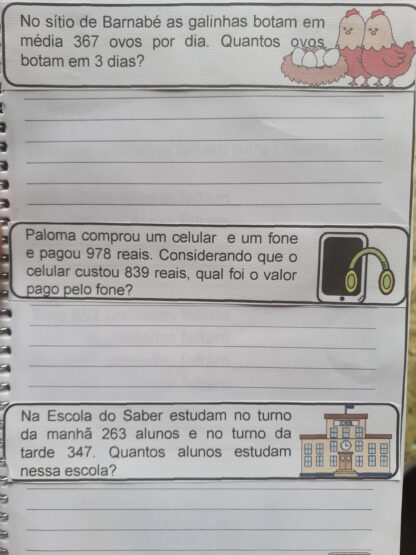 Combo Projetos mensais treino ortográfico e cálculos e problemas - Image 33