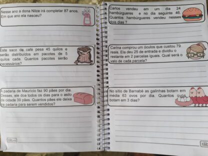 Combo Projetos mensais treino ortográfico e cálculos e problemas - Image 43