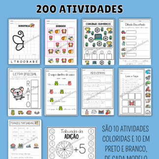 SUPER COMBO 3 - 200 ATIVIDADES