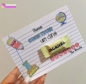 TAG + BALINHA VOLTA ÁS AULAS