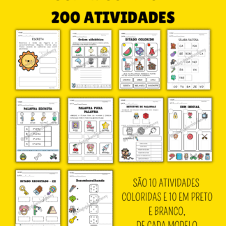 SUPER COMBO 1 - 200 ATIVIDADES