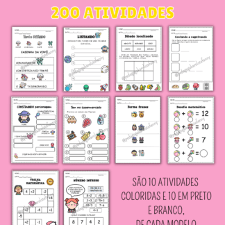 SUPER COMBO 2 - 200 ATIVIDADES