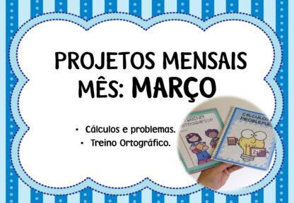 Combo Projetos mensais treino ortográfico e cálculos e problemas - Image 46