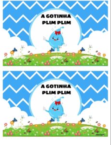 Lata da Gotinha plim plim