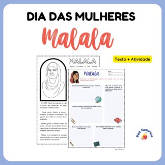 Texto e atividade para o Dia Internacional da Mulher.
