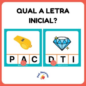 Qual a letra inicial?