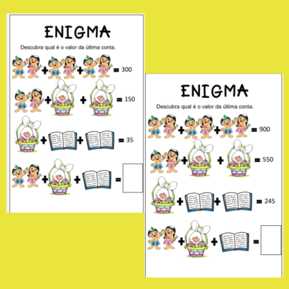 Combo Projetos mensais treino ortográfico e cálculos e problemas - Image 53