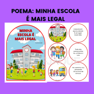 Poema na luva: Minha escola é mais legal