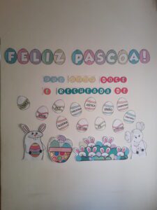 Painel Páscoa Florks