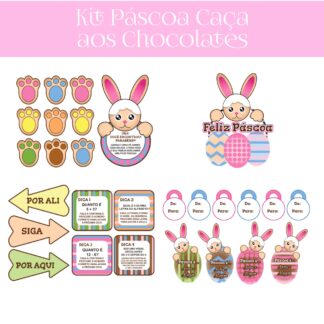 Kit Páscoa Caça aos Chocolates